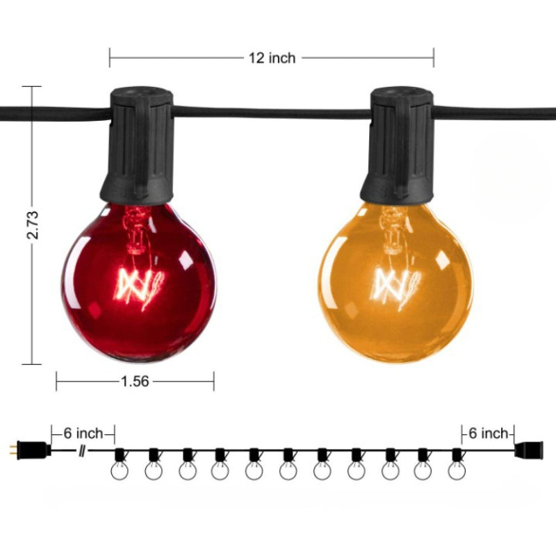 Royaleva Outdoor Dimmable Lichterkette - 20 ft LED Ambiente Beleuchtung