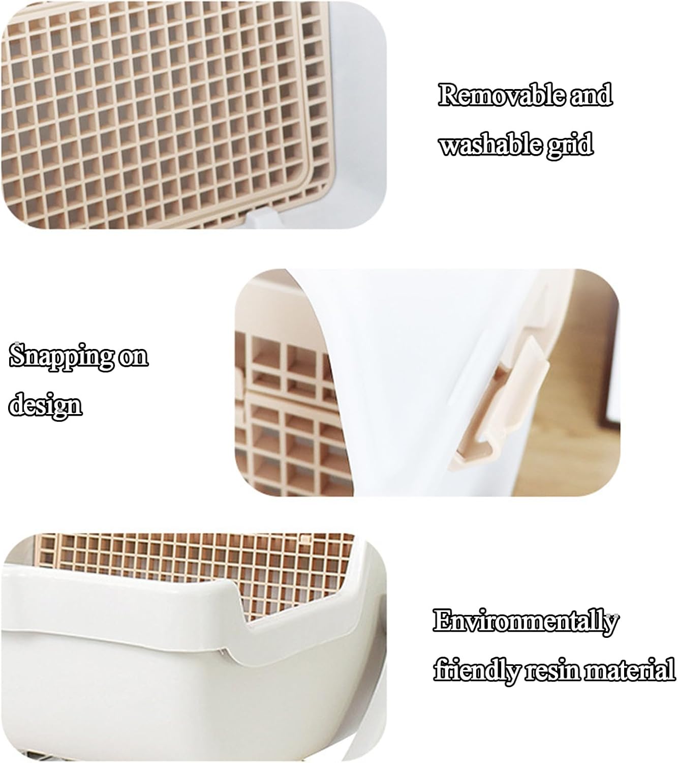 Frendorf | Automatische geruchlose Katzenbox mit offener Oberseite – Felvora