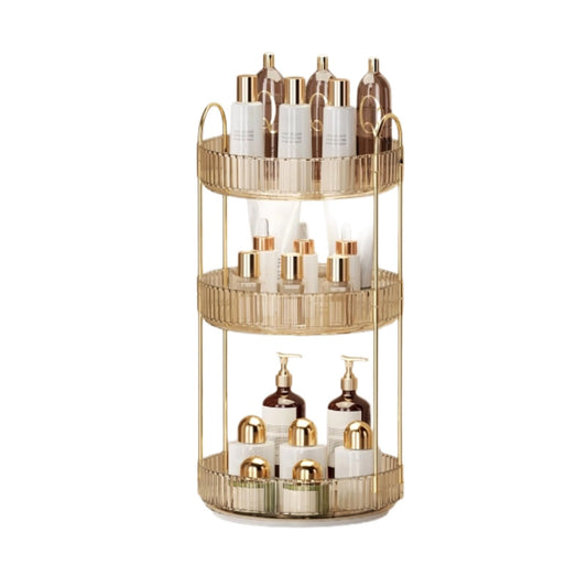 Frendorf | 360 Grad drehbarer Make-up-Organizer, transparente Aufbewahrung mit hoher Kapazität