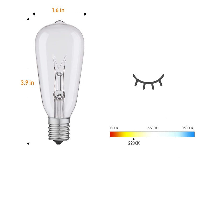 Royaleva Outdoor Dimmable Lichterkette - 20 ft LED Ambiente Beleuchtung