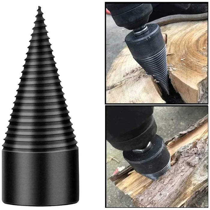 Frendorf | SplitDrill Tragbare Brennholz-Bohrmaschine