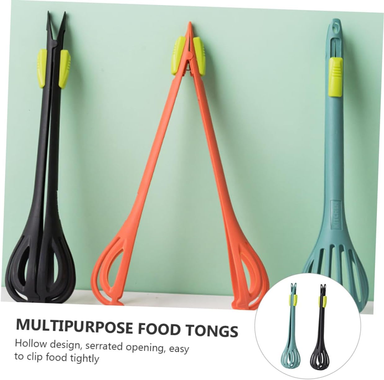 Frendorf | 2 Stück Nylon Küchenzange Schneebesen Mixer