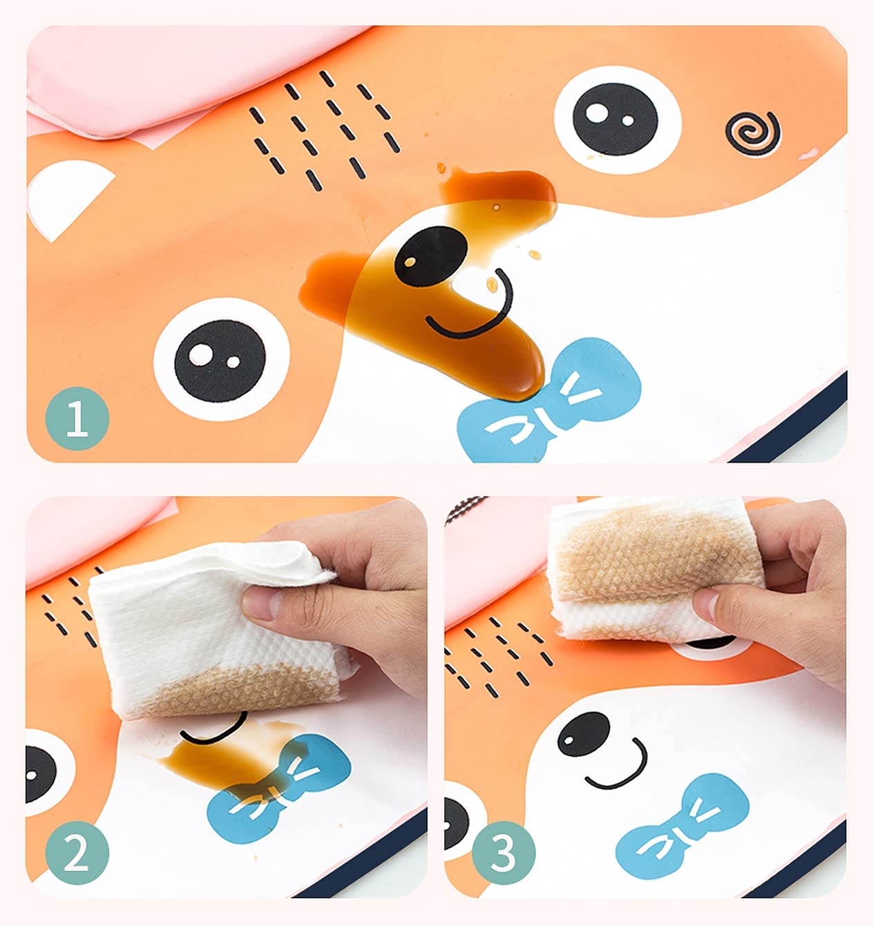 Frendorf | Baby-Schürze mit Taschen für Malen und Essen