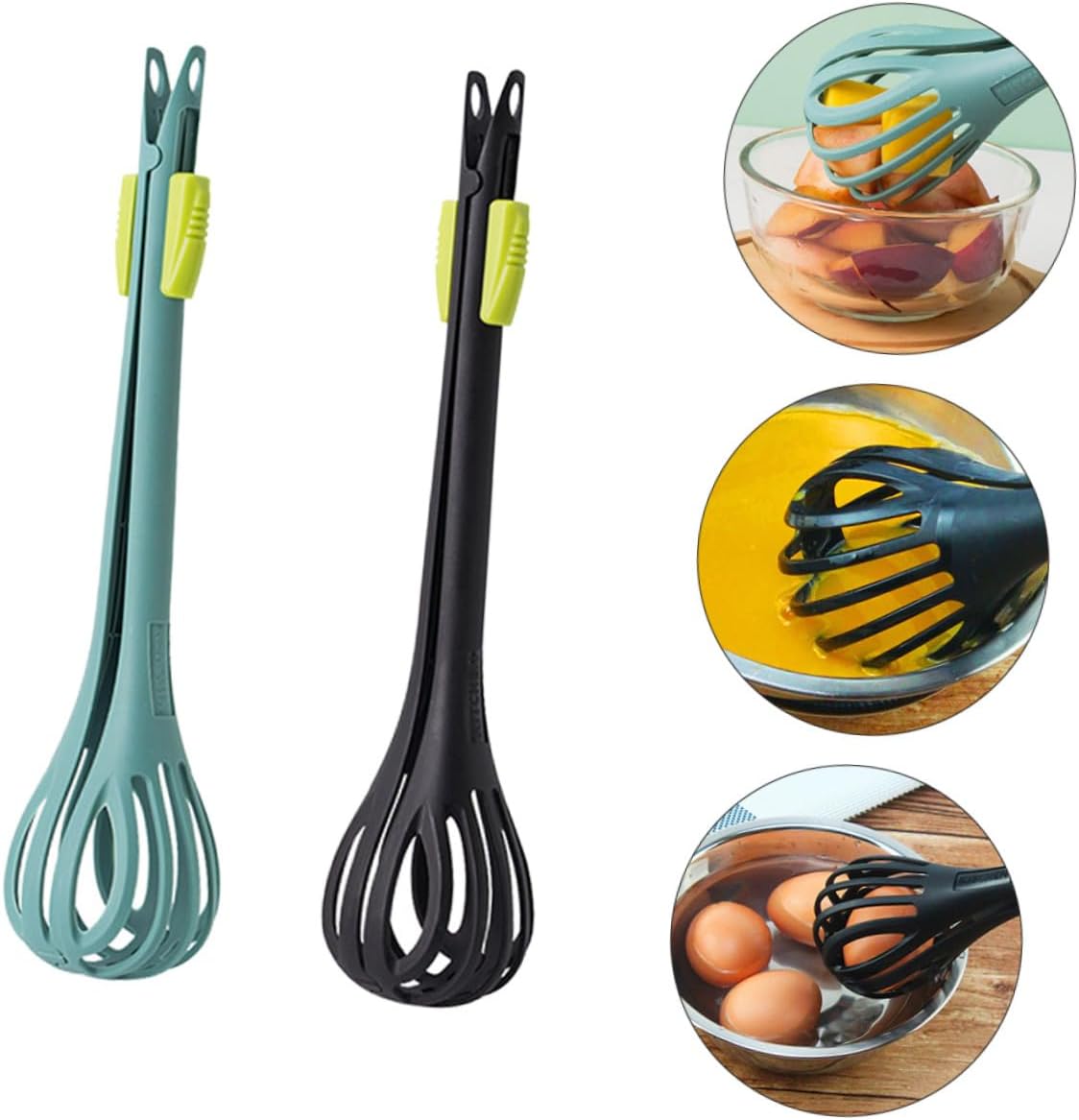 Frendorf | 2 Stück Nylon Küchenzange Schneebesen Mixer