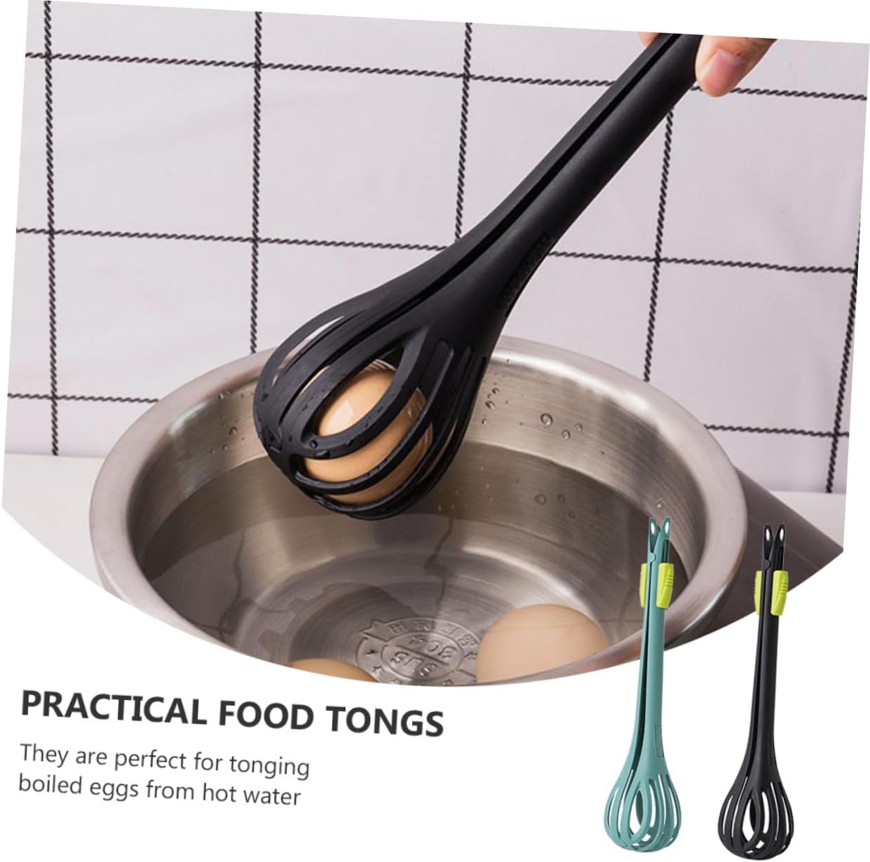 Frendorf | 2 Stück Nylon Küchenzange Schneebesen Mixer