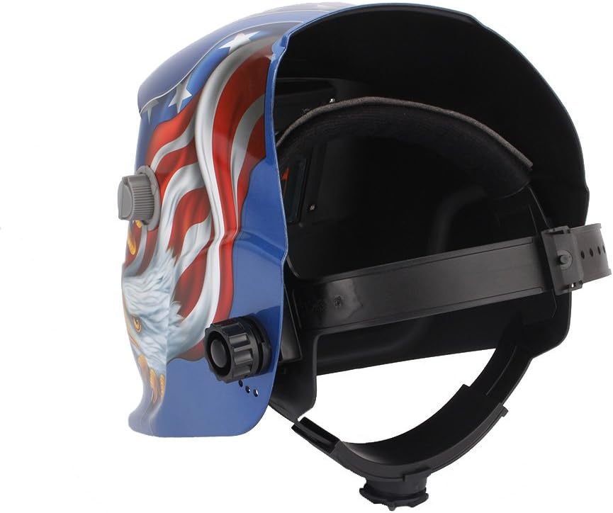 Frendorf | Auto-Dunkel-Schweißhelm mit echter Farbe Großes Sichtfeld