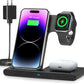Frendorf | 3 IN 1 Wireless Schnellladegerät Stand für iPhone Watch und Airpod