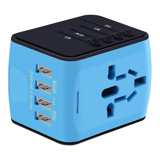 Frendorf | Bequee Universal World Plug Reiseadapter, blau