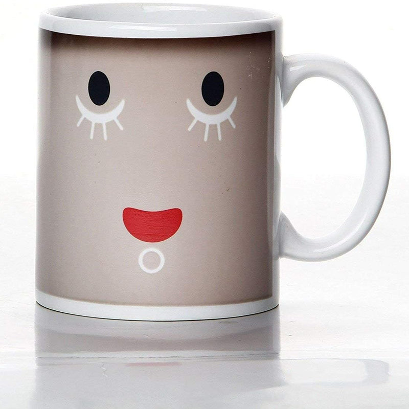 Frendorf | Morgen Smiley Magie Wärmeempfindliche Farbwechselnde Keramik Kaffeetasse