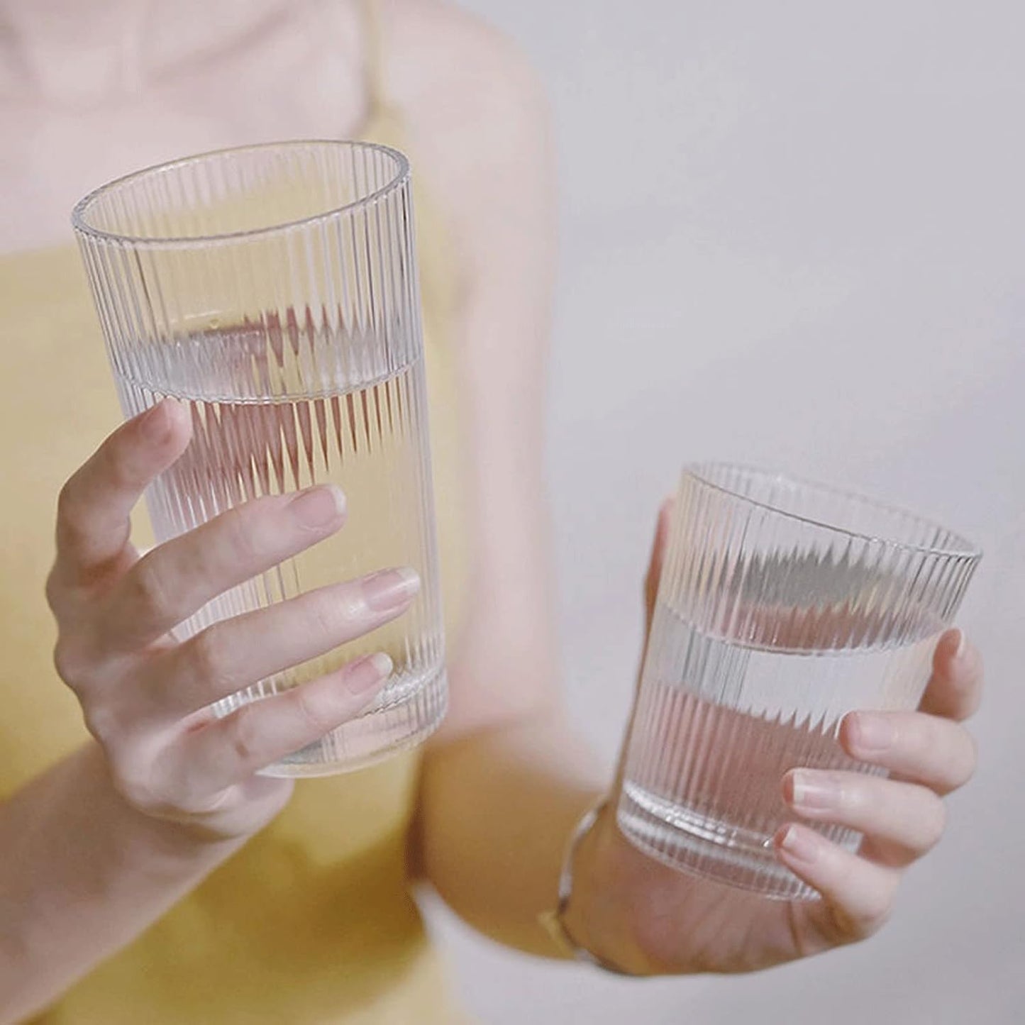 Frendorf | 380ml goldrand teeglas – elegantes und stilvolles teeglas mit dekorativem goldrand, perfekt zum Servieren von Tee, Kaffee oder anderen Getränken, langlebiges und hochwertiges Design, ideal für Zuhause, Restaurants und besondere Anlässe.