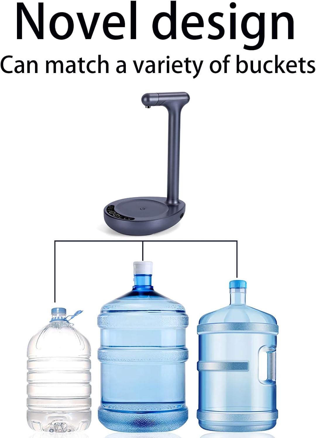 Frendorf | Elektrischer Desktop-Wasserdispenser 5-Gallonen-Pumpe – Aqualis