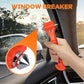 Frendorf | Auto Sicherheitshammer Set von 2 Notfall Fluchtwerkzeug Auto Fenster Glas Hammer Brecher und Sicherheitsgurt Schneider
