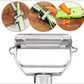 Frendorf | 2-in-1 Gemüseschneider & -slicer, Multi-Doppelmesser-Schäler