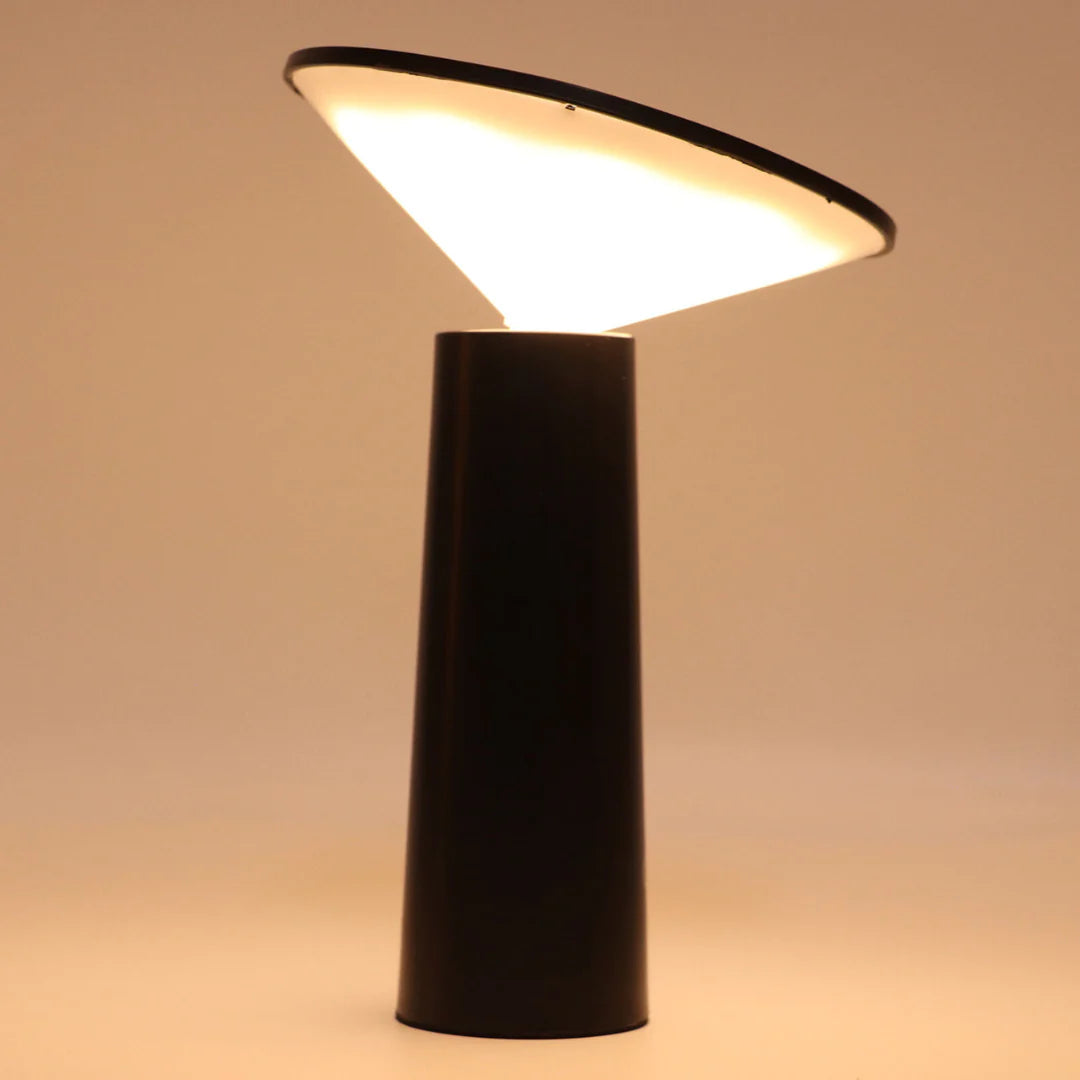 Frendorf | FlexiBright LED Tischlampe für draußen | Einstellbarer Arm | Drehbarer Kopf | Modernes Design | Kabellose Beleuchtung