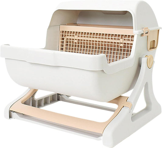 Frendorf | Automatische geruchlose Katzenbox mit offener Oberseite – Felvora