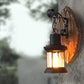 Frendorf | Antike Holz Landhaus Stil Wandlampe
