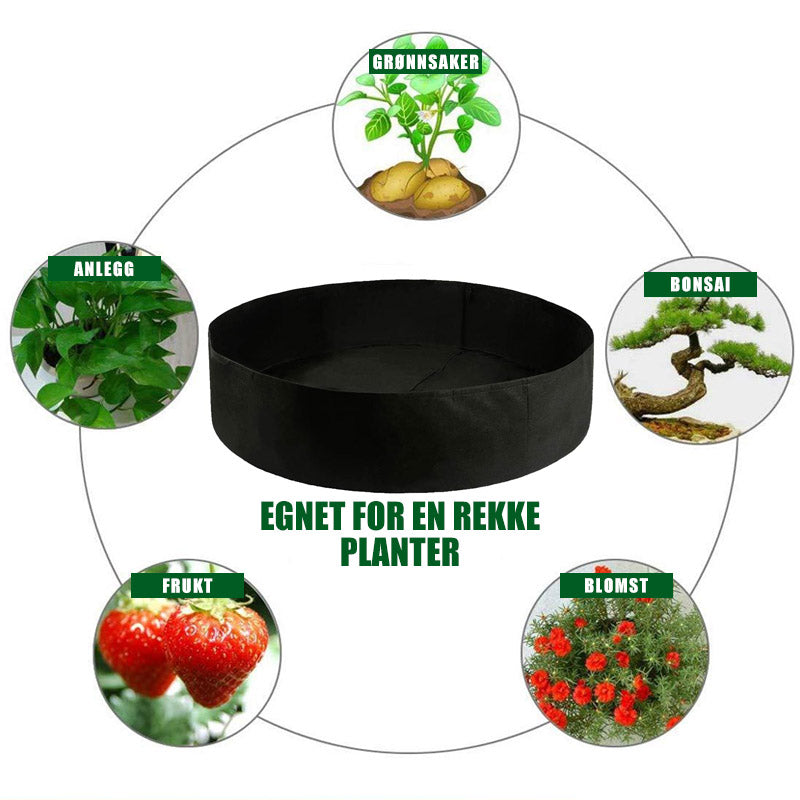 Frendorf | GrowBag – Pflanztasche für gesundes Wurzelwachstum | 1+1 GRATIS