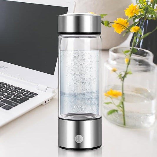 Wiederaufladbare alkalische Wasserflasche - Mit Wasser angereichertes Wasserstoff