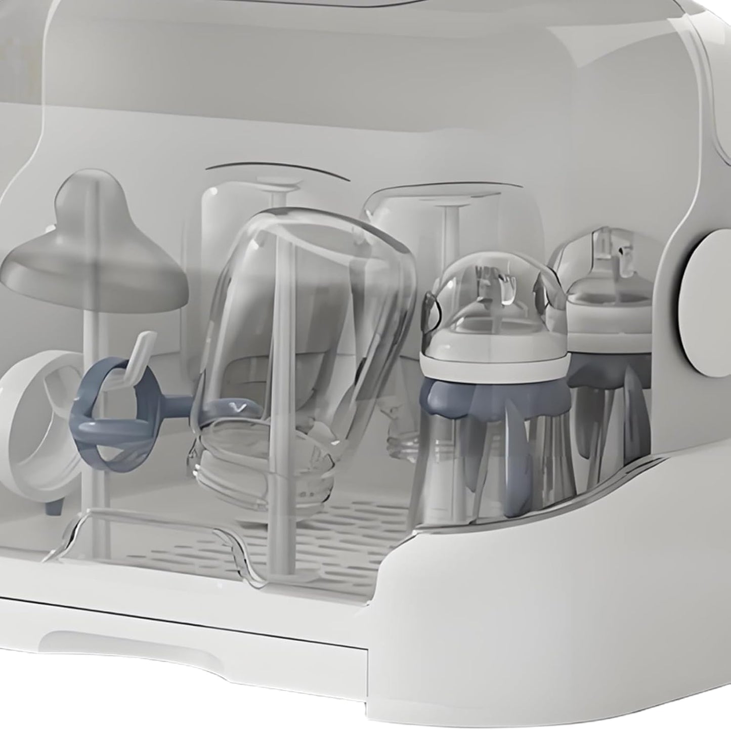 Frendorf | Babyflaschen-Trockner und Aufbewahrungsbox mit Deckel – Orvian