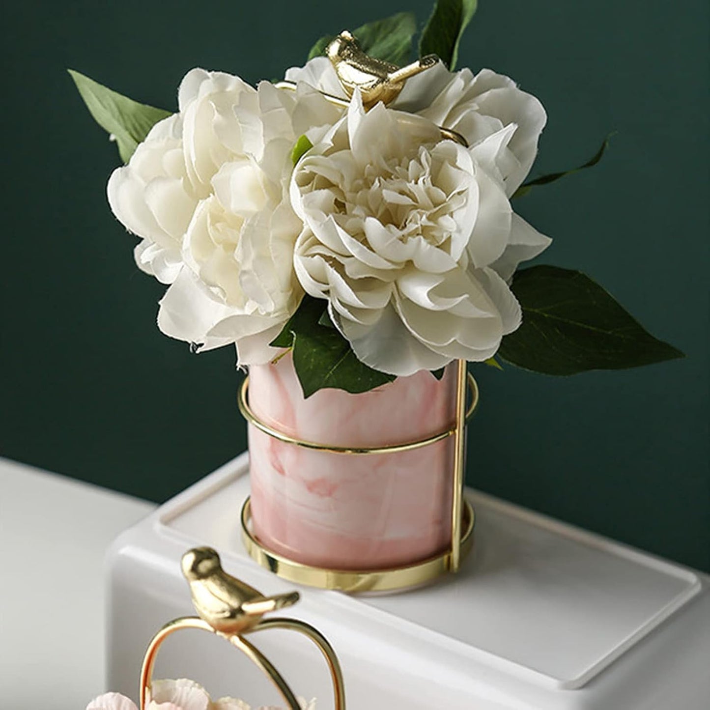 Frendorf | Blumenpflanzgefäße mit Vogel-Design für stilvolle Dekoration