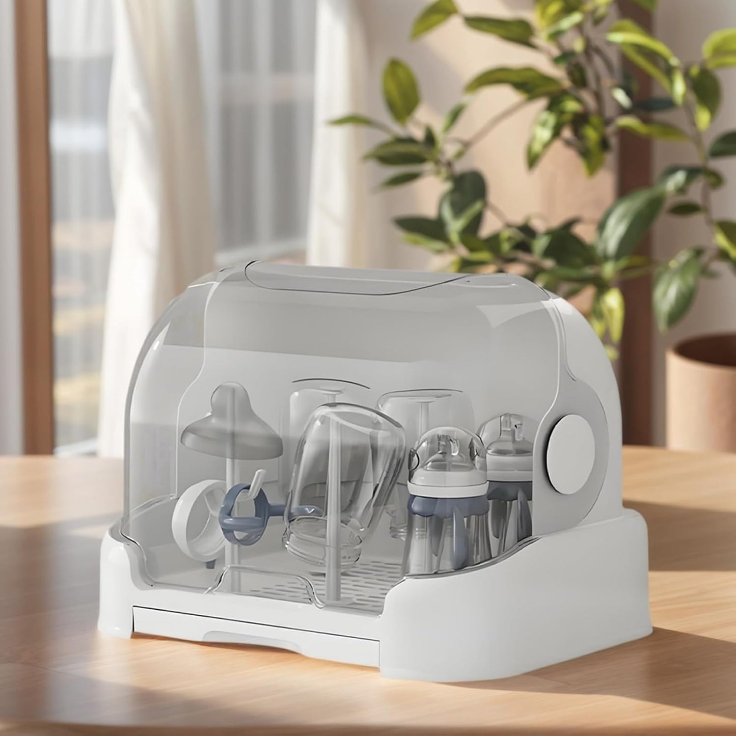 Frendorf | Babyflaschen-Trockner und Aufbewahrungsbox mit Deckel – Orvian