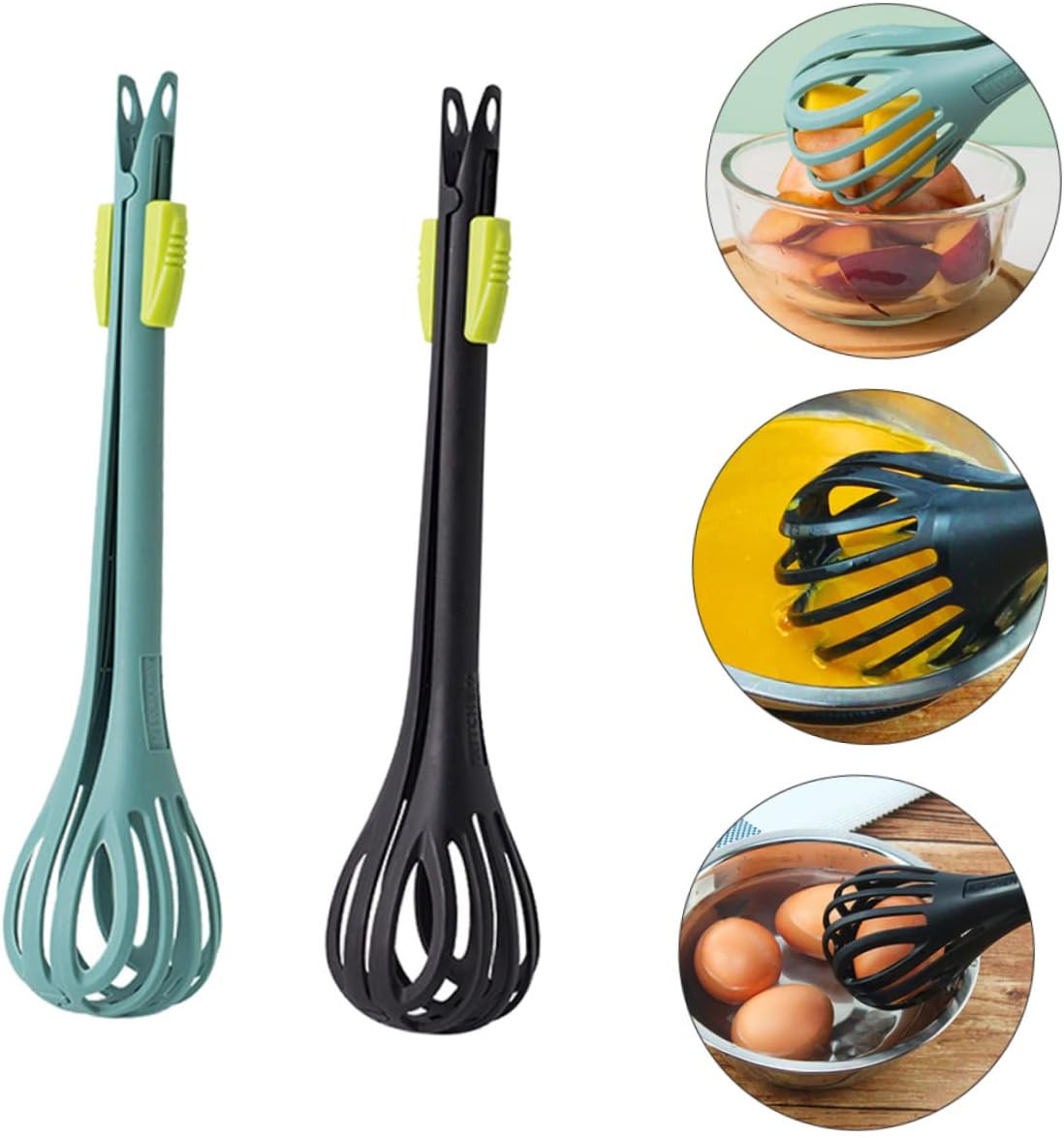 Frendorf | 2 Stück Nylon Küchenzange Schneebesen Mixer