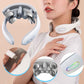 Frendorf | Nackenmassager mit Wärme, Schmerztherapie, intelligenter Nackenmassager, 4 Massageköpfe tragbarer Tiefengewebs-Triggerpunkt-Massager