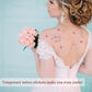 Frendorf | Rose Gold Krone, Schärpe und Schleier Set - Elegante Braut-Zu-Sein Accessoires für Junggesellenabschiede, Brautpartys und Hochzeiten - Stilvoll, Komfortabel und Perfekt zum Feiern der Braut in Stil