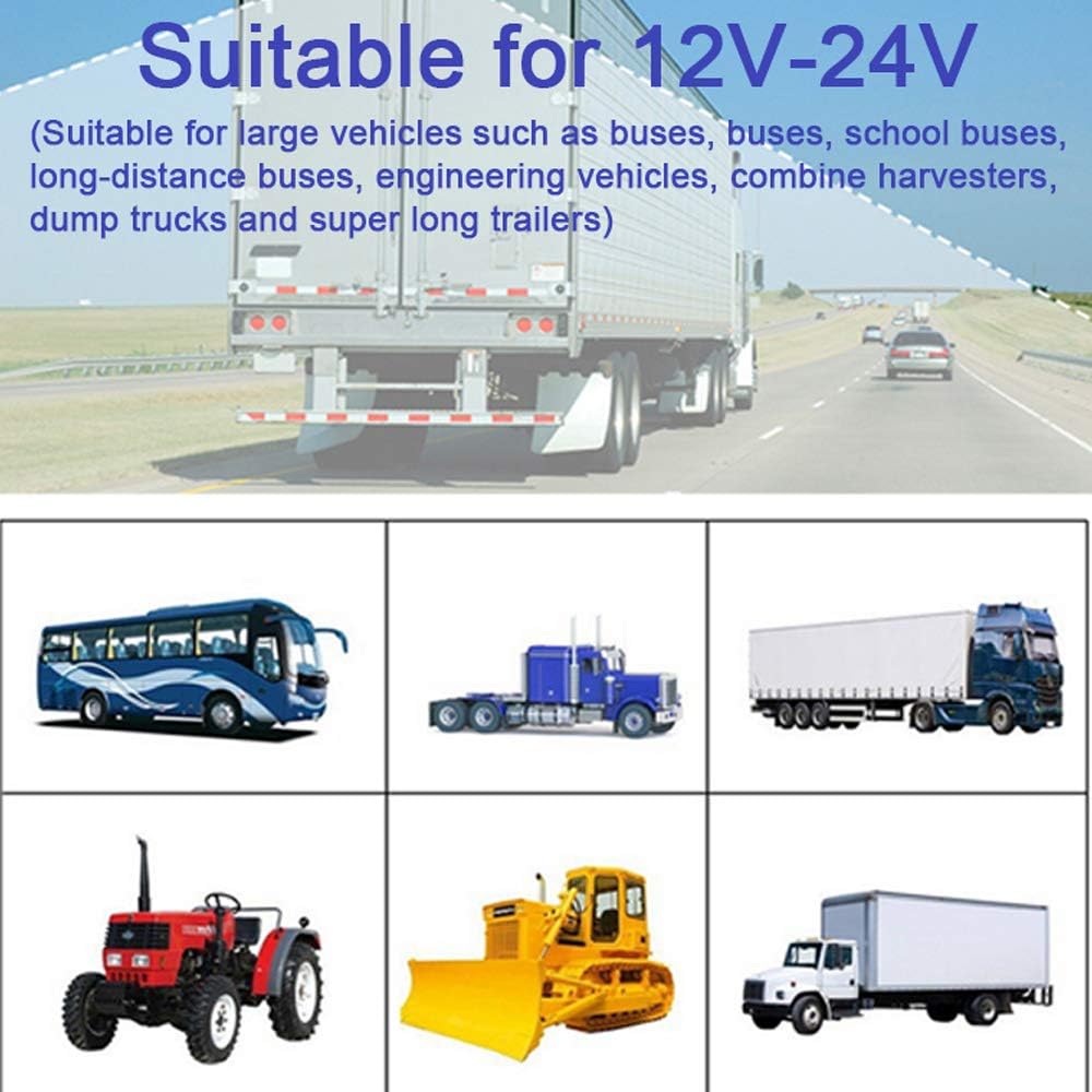 Frendorf | Lkw-Rückfahrkamera 12V/24V mit 18 LED IR-Nachtsicht IP68