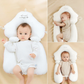 Frendorf | Bio-Baumwolle U-förmiges Baby-Kissen - Weiche & sichere Nackenstütze für Säuglinge, verstellbares Hugbuddy-Design für gemütlichen Schlaf