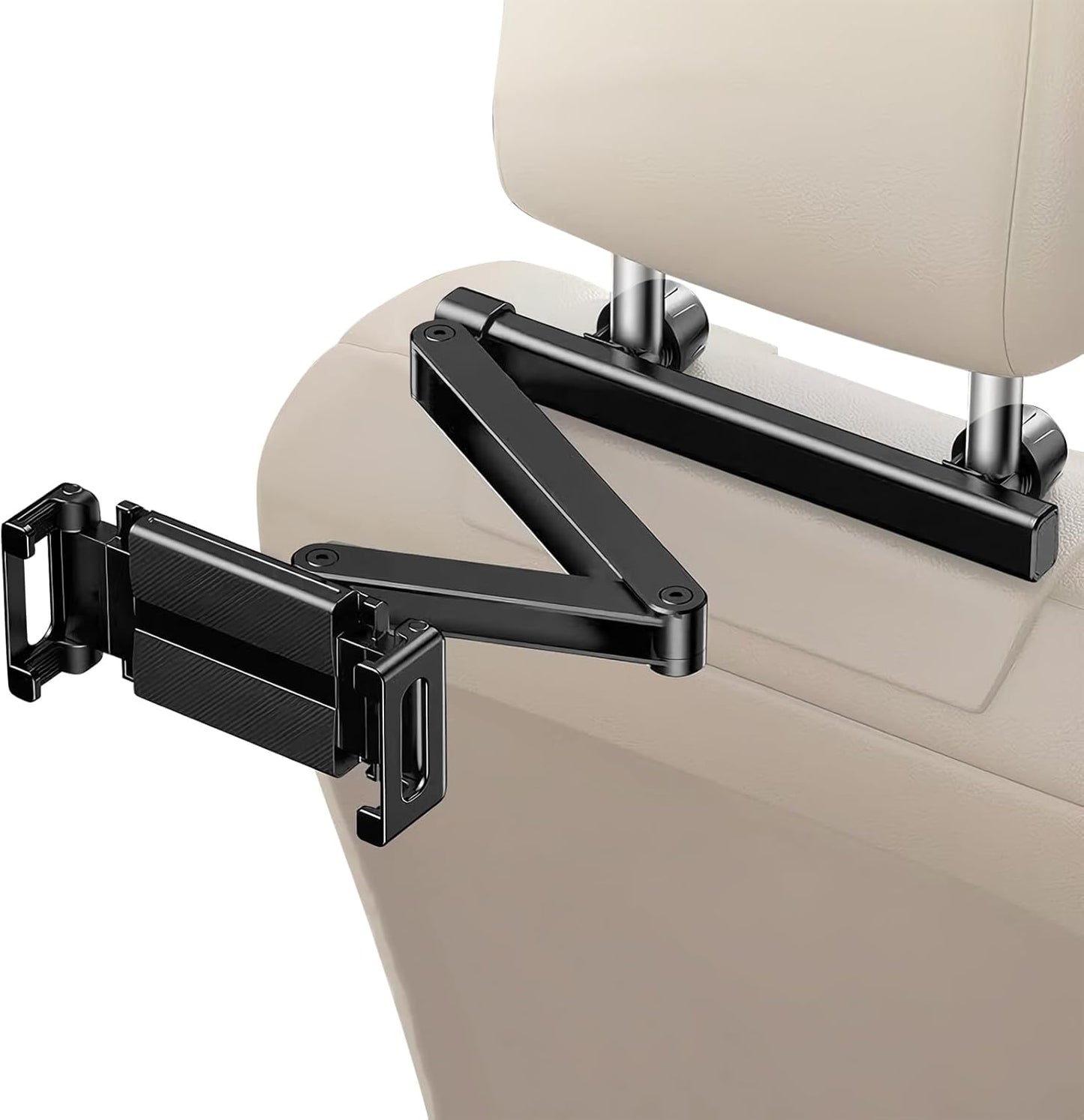 Frendorf | Auto Kopfstütze Tablet Halter – Verstellbare 360° Rücksitz Telefon & Tablet Halterung – Movira