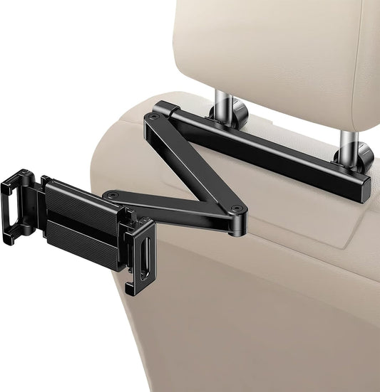 Frendorf | Auto Kopfstütze Tablet Halter – Verstellbare 360° Rücksitz Telefon & Tablet Halterung – Movira