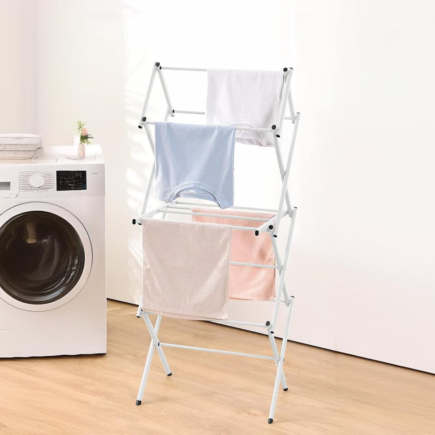 Frendorf | 3-stufig faltbares Kleiderständer – DryMate