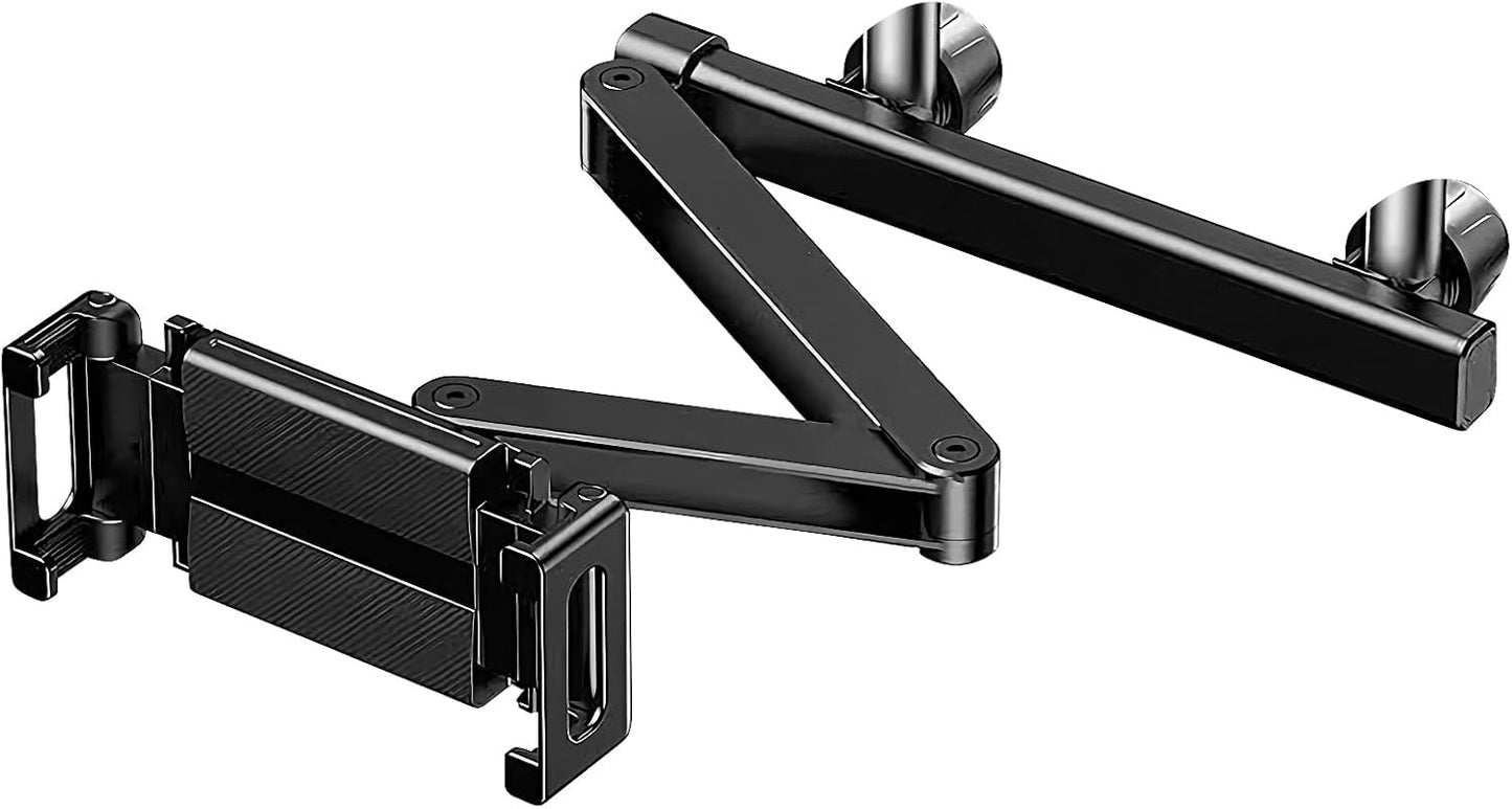 Frendorf | Auto Kopfstütze Tablet Halter – Verstellbare 360° Rücksitz Telefon & Tablet Halterung – Movira