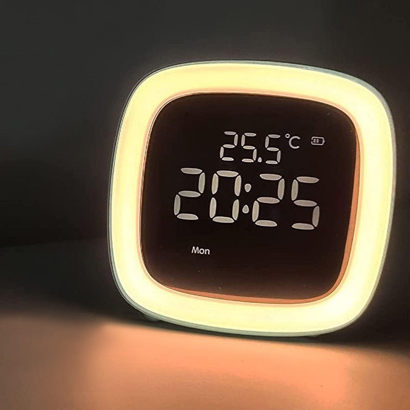 Frendorf | Digitales LED Nachtlicht Wecker