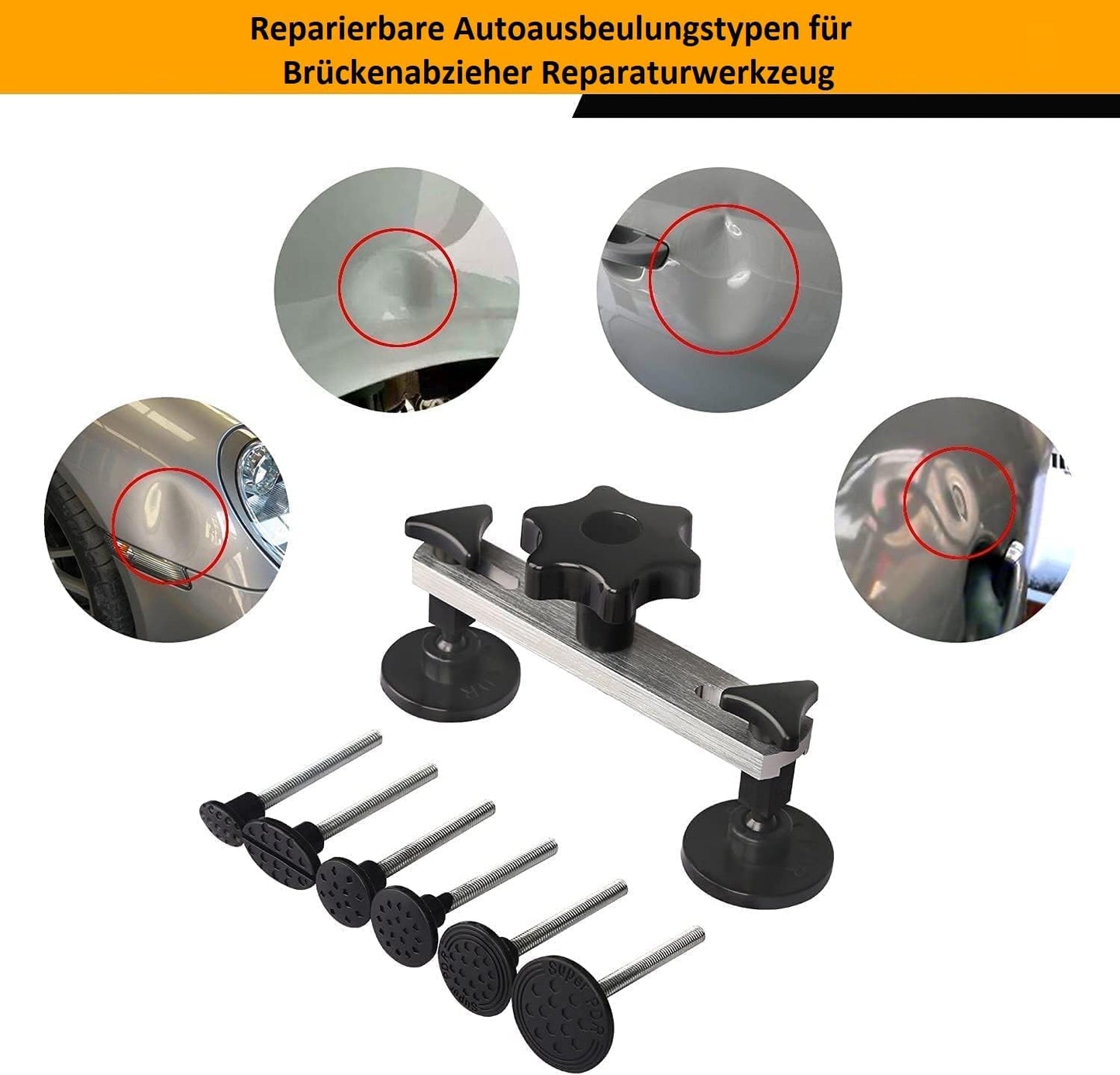 Frendorf | Autokarosserie Ausbeul-Entferner Ausbeul-Reparaturset