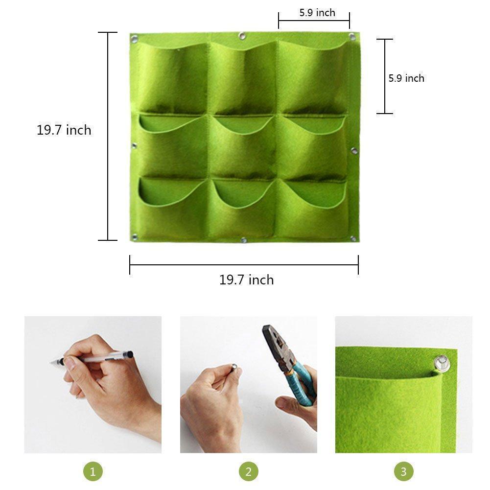 Frendorf | Vertikaler hängender Anbau Beutel