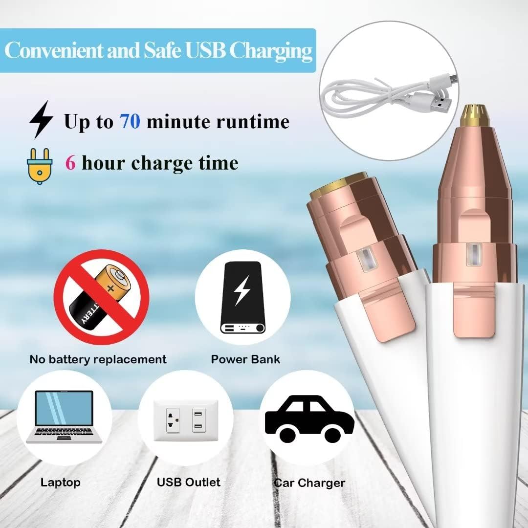 Frendorf | Augenbrauen Gesichts-Haartrimmer für Frauen