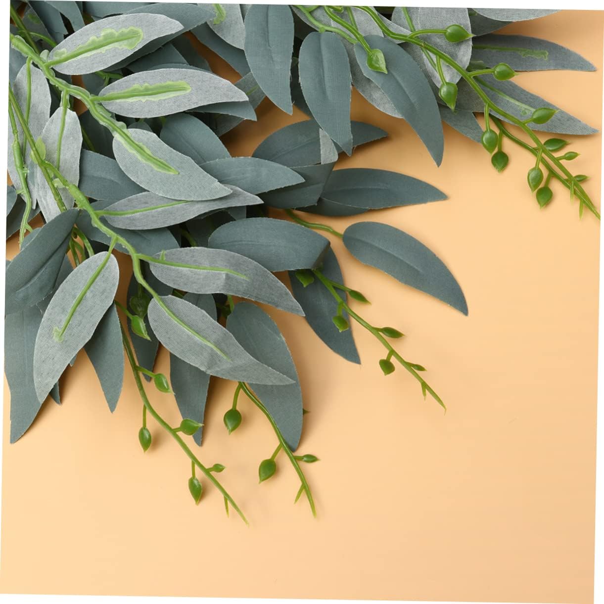 Frendorf | Blatt Spray Grau/Grün 82 cm - Realistischer künstlicher Blattstängel mit grauen und grünen Tönen - Perfekt für florale Arrangements, Kränze, Bouquets und Wohnkultur - Langanhaltend und pflegeleicht