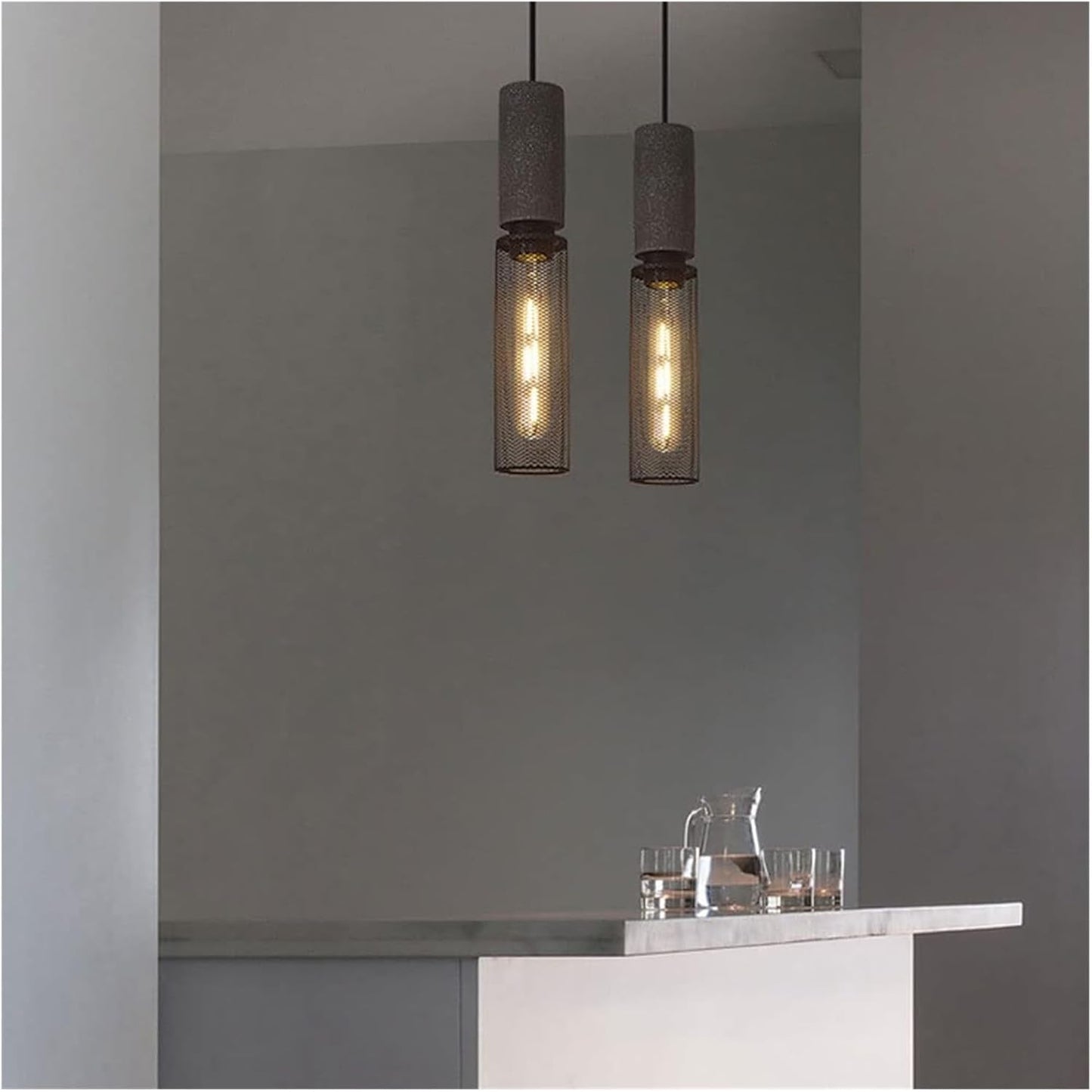 Frendorf | Betono | Industrielle LED-Pendelleuchte