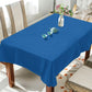 Frendorf | 100% Baumwolle Pastoral Tischläufer – 50x300cm, Himmelblau, Weich & Langlebig, Landhaus Esszimmertisch Dekor, Rustikaler Boho Stil, Maschinenwaschbar, Perfekt für Zuhause, Hochzeiten, Partys & Feiertagsdekorationen