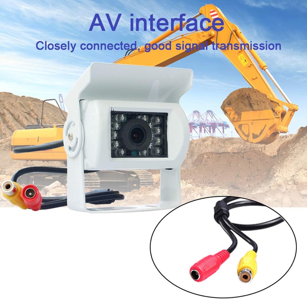 Frendorf | Lkw-Rückfahrkamera 12V/24V mit 18 LED IR-Nachtsicht IP68