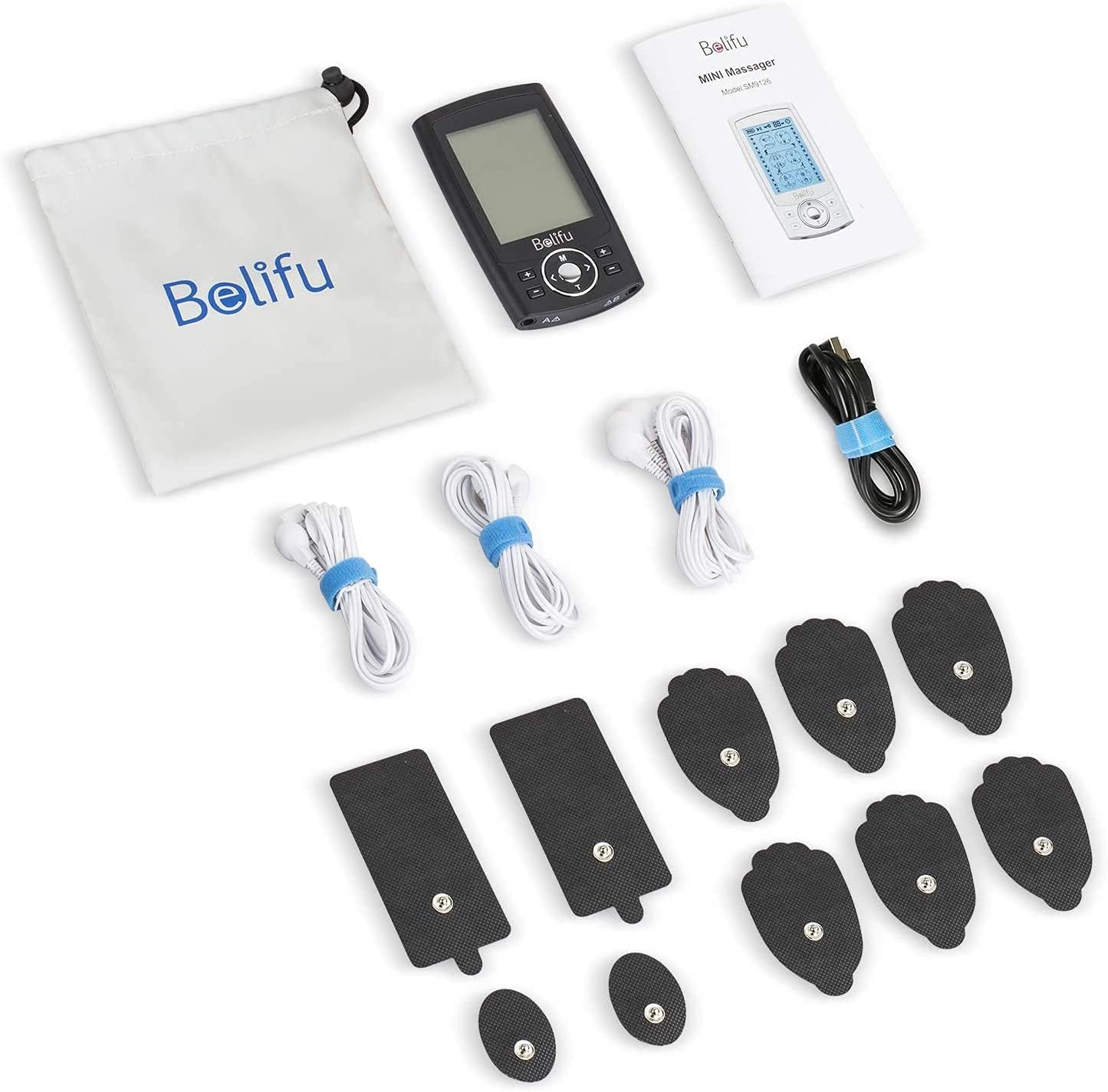 Frendorf | TENS EMS Einheit 24 Modi Muskelstimulator zur Schmerztherapie