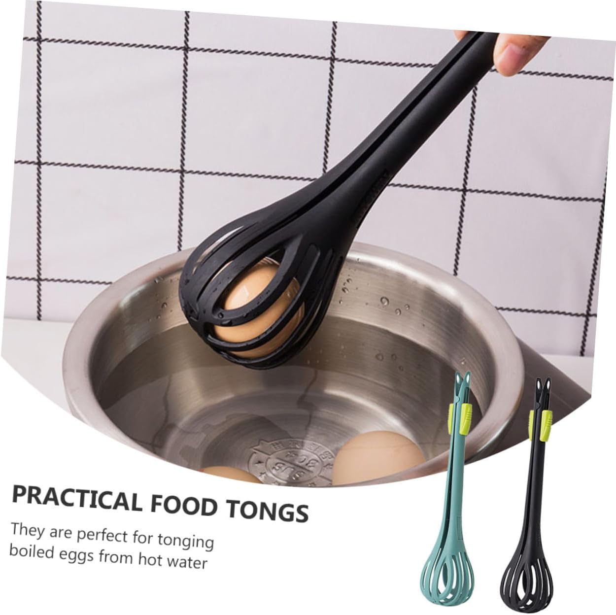 Frendorf | 2 Stück Nylon Küchenzange Schneebesen Mixer