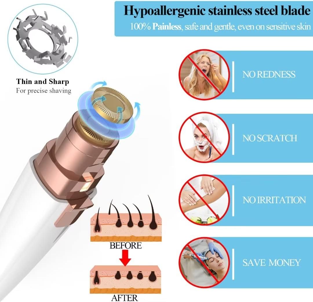 Frendorf | Augenbrauen Gesichts-Haartrimmer für Frauen