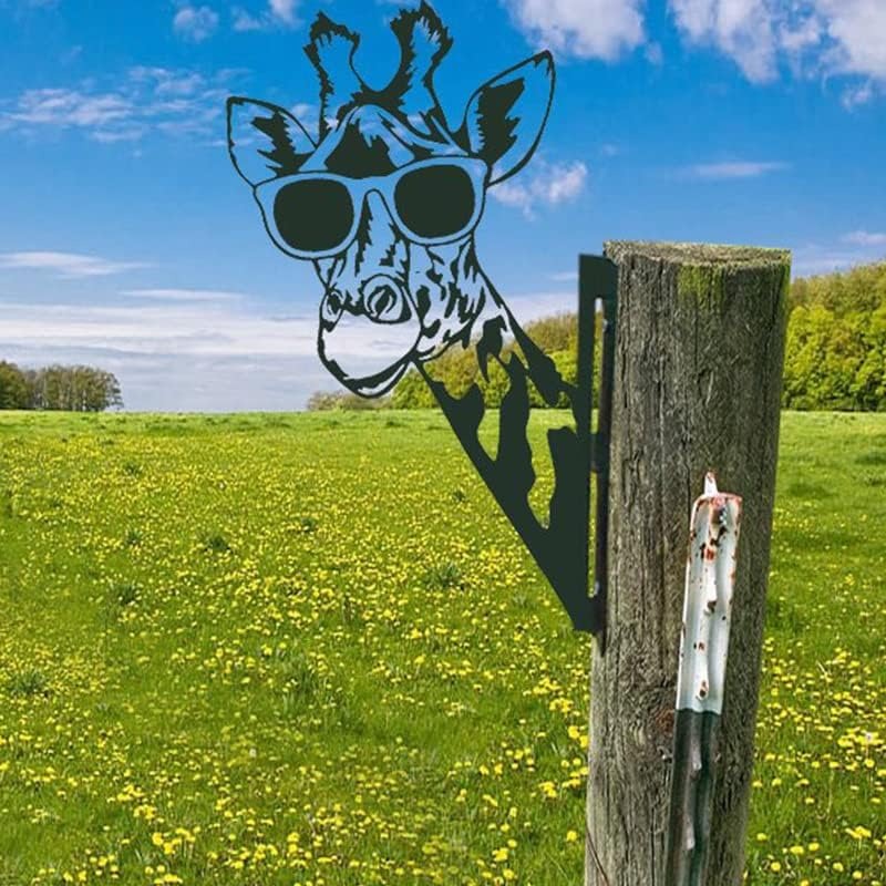 Frendorf | WildPost - Metall-Dyresilhuet-Zaunaufsätze
