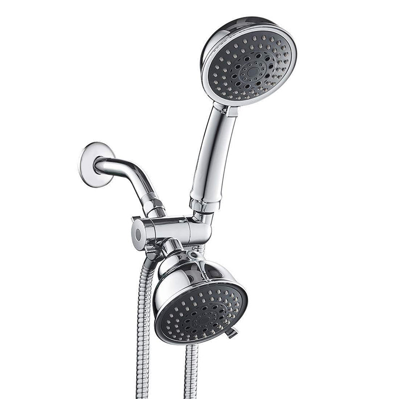 Frendorf | Traditionelle Dual-Duschköpfe Zuhause Metall Runde Form Dual-Dusche