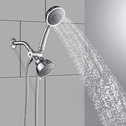 Frendorf | Traditionelle Dual-Duschköpfe Zuhause Metall Runde Form Dual-Dusche