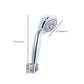 Frendorf | Modernes Stil Rund Handheld Dusche Badezimmer Metall Wandmontierte Hand Dusche