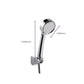 Frendorf | Modernes Stil Rund Handheld Dusche Badezimmer Metall Wandmontierte Hand Dusche
